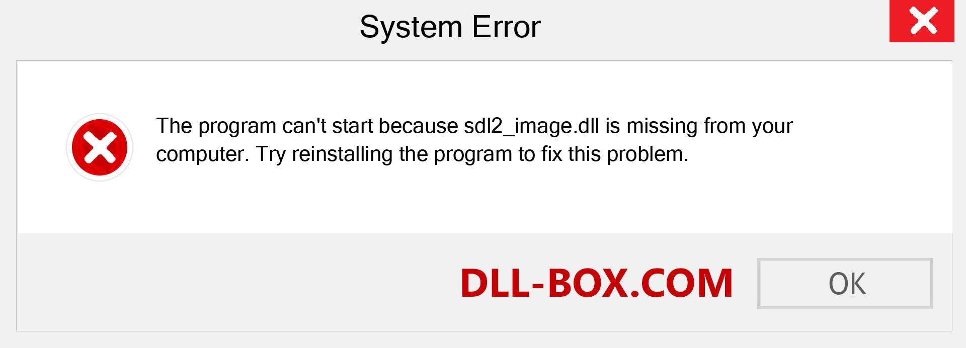  sdl2_image.dll file is missing?. Download for Windows 7, 8, 10 - Fix  sdl2_image dll Missing Error on Windows, photos, images